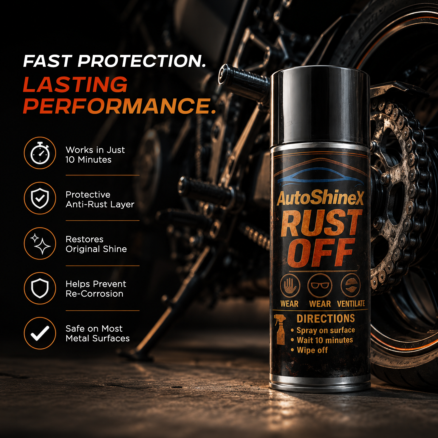 AutoShineX Rust Off