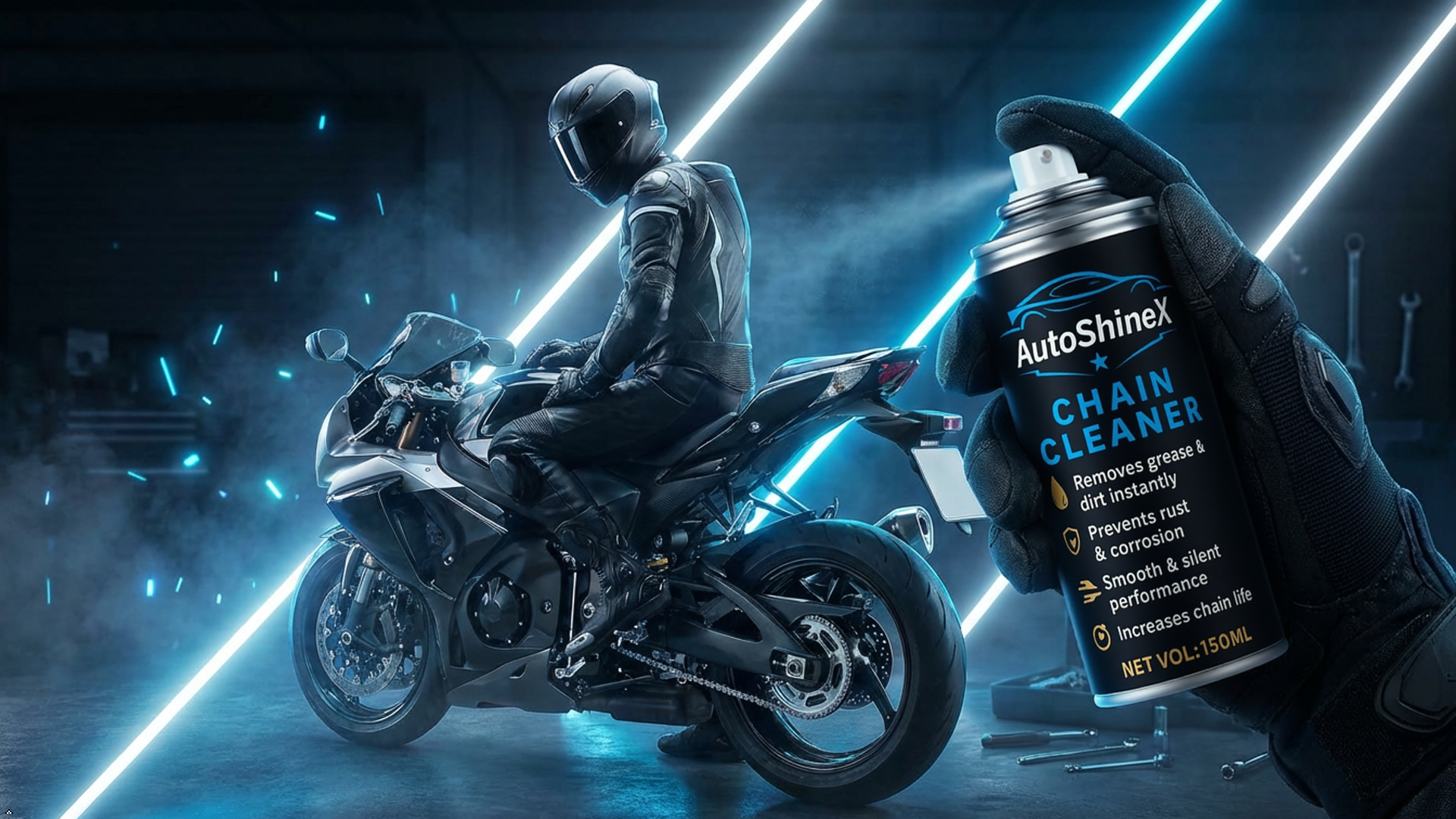 AutoShineX Chain Cleaner