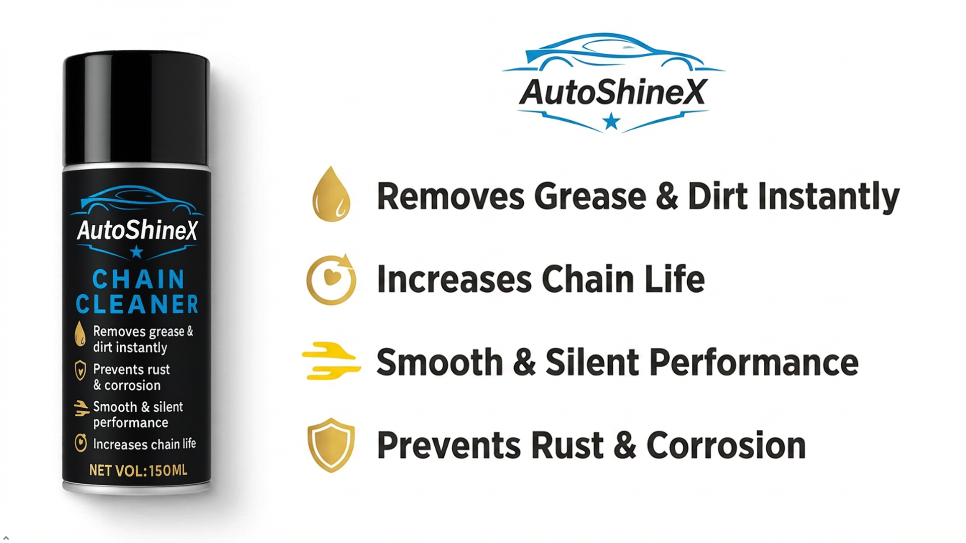 AutoShineX Chain Cleaner