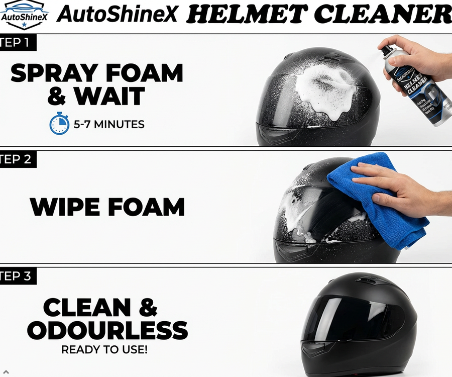 AutoShineX Helmet Cleaner