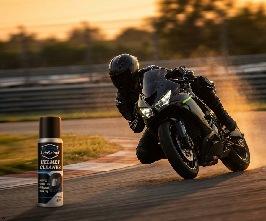 AutoShineX Helmet Cleaner