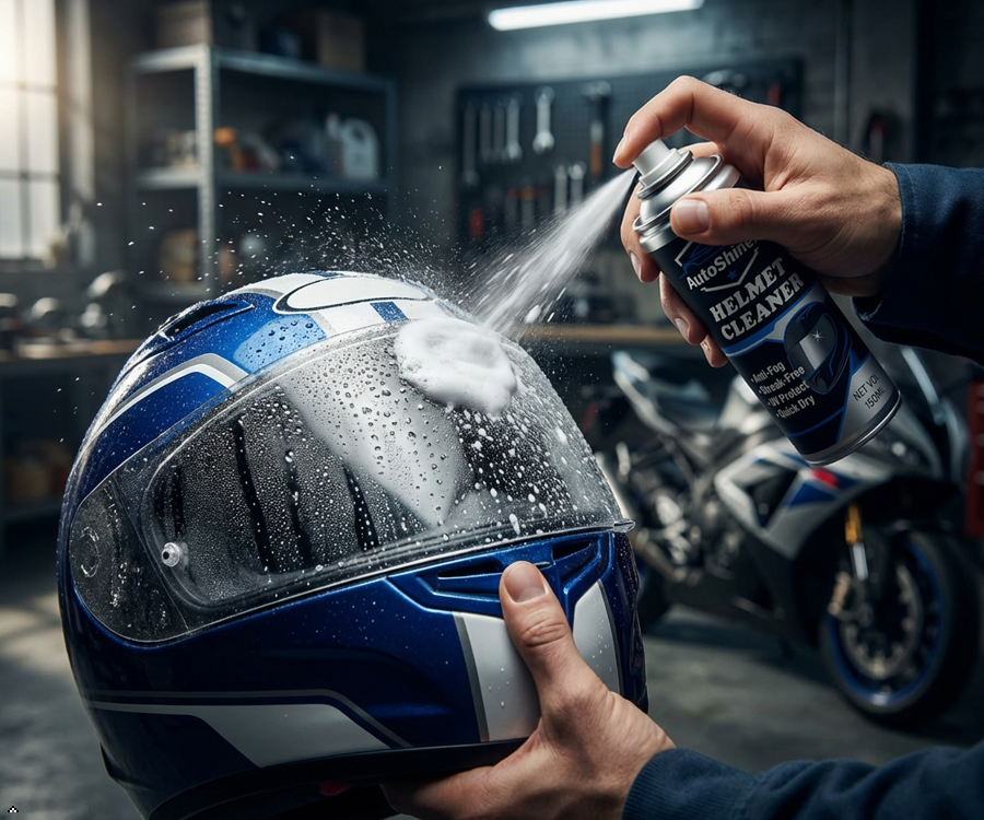 AutoShineX Helmet Cleaner