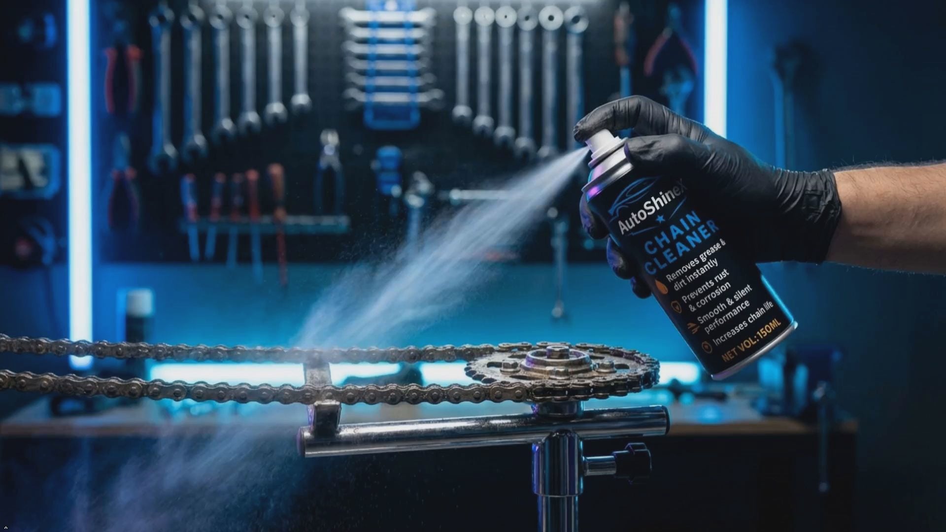 AutoShineX Chain Cleaner