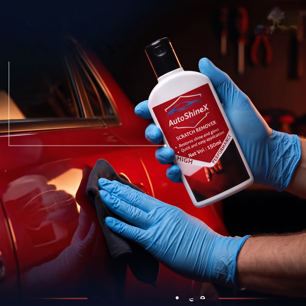 AutoShineX Scratch Remover + Chain Lube Combo